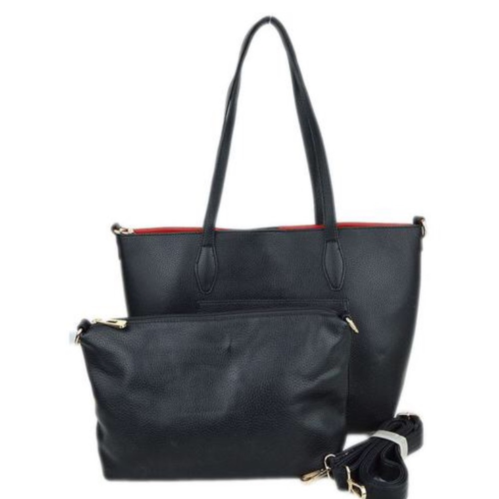 BRAND NEW FABRIANO ITALIA LEATHER REVERSIBLE TOTE